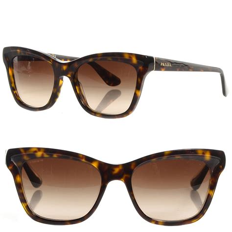 prada glasses tortoise shell|prada cat eye tortoiseshell sunglasses.